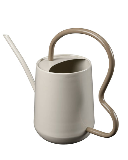 Scalloped Indoor Watering Can - Mushroom