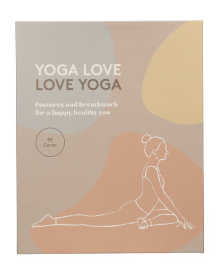 Yoga Love, Love Yoga – 55-Card Posture & Breathwork Deck