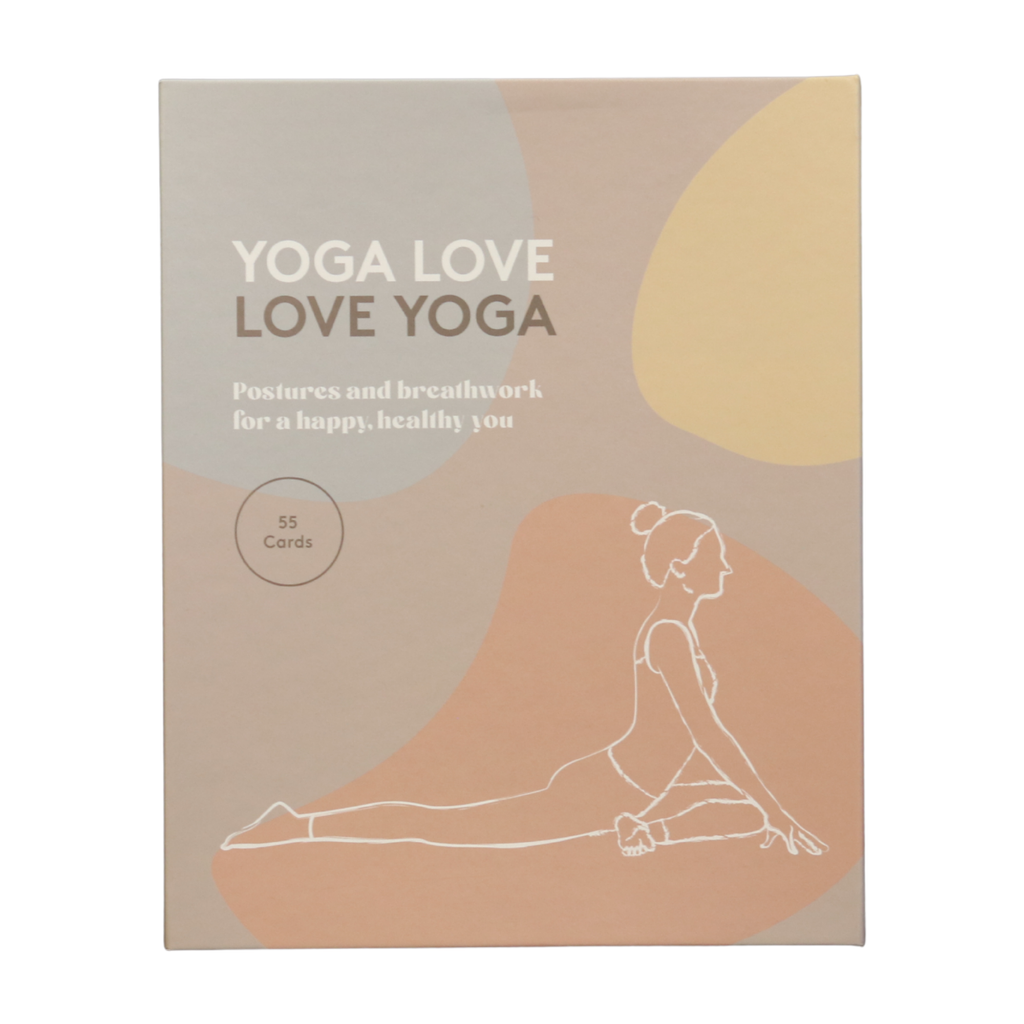 Yoga Love, Love Yoga – 55-Card Posture & Breathwork Deck