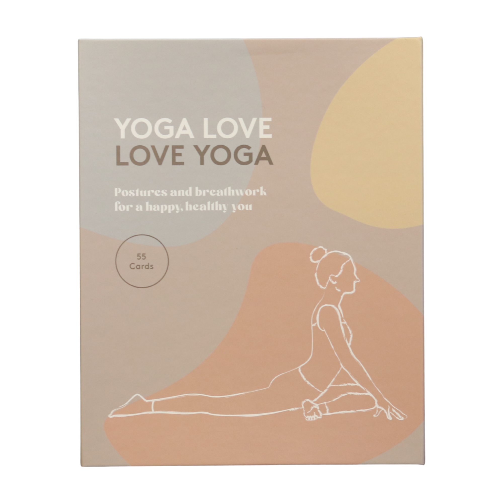 Yoga Love, Love Yoga – 55-Card Posture & Breathwork Deck