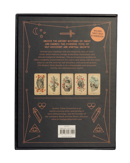 The Modern Tarot Reader – Tarot Deck & Guidebook by Claire Goodchild
