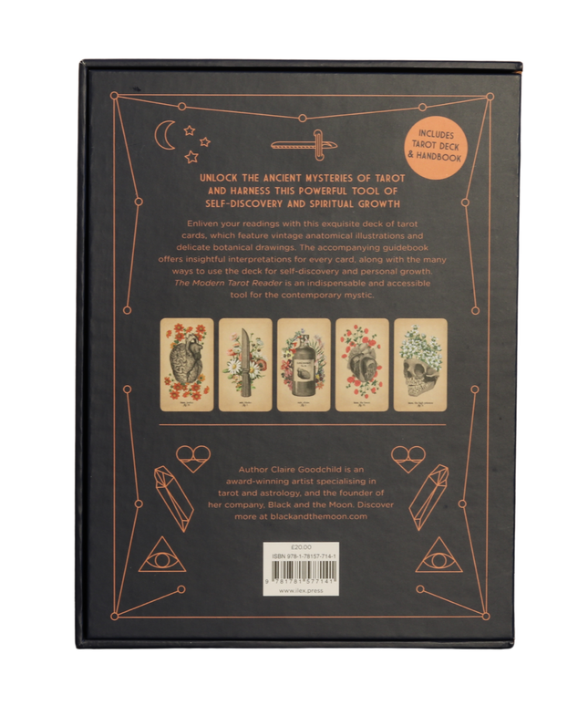 The Modern Tarot Reader – Tarot Deck & Guidebook by Claire Goodchild
