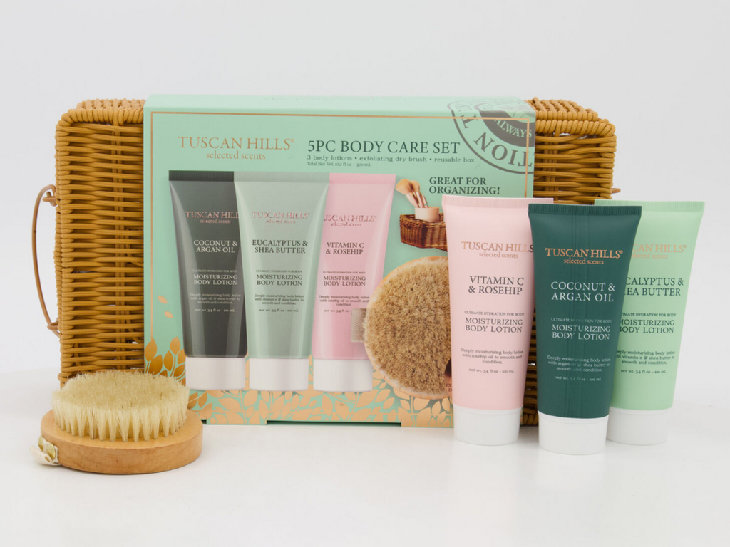 Tuscan Hills 5-Piece Body Care Set