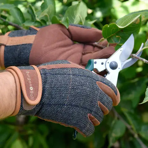 Tweed Gardening Gloves