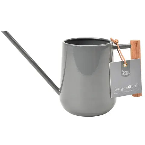 Burgon & Ball Indoor Watering Can - Charcoal