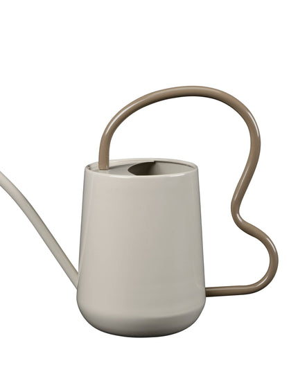 Scalloped Indoor Watering Can - Mushroom
