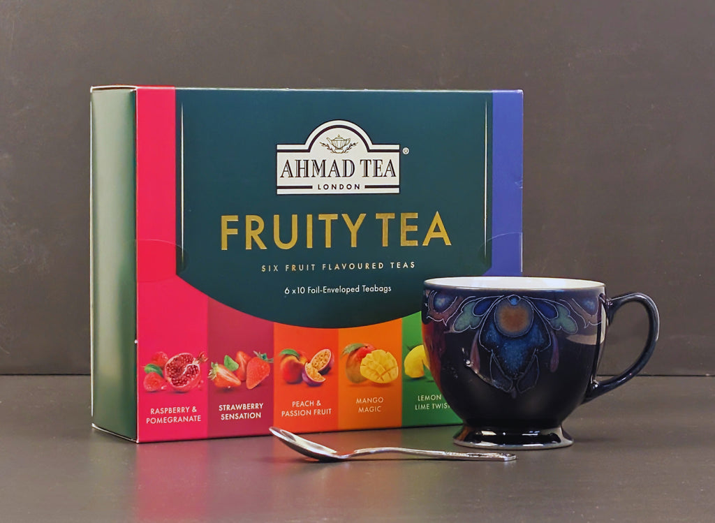 Ahmad Tea Fruity Tea Six Fruit Flavoured Teas - 60 Tea Bags