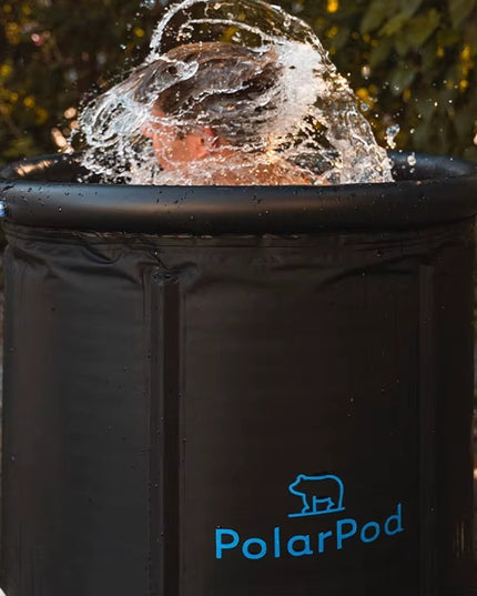 Polar Pod - Portable Recovery Ice Bath Tub with Lid and Cover Inflatable