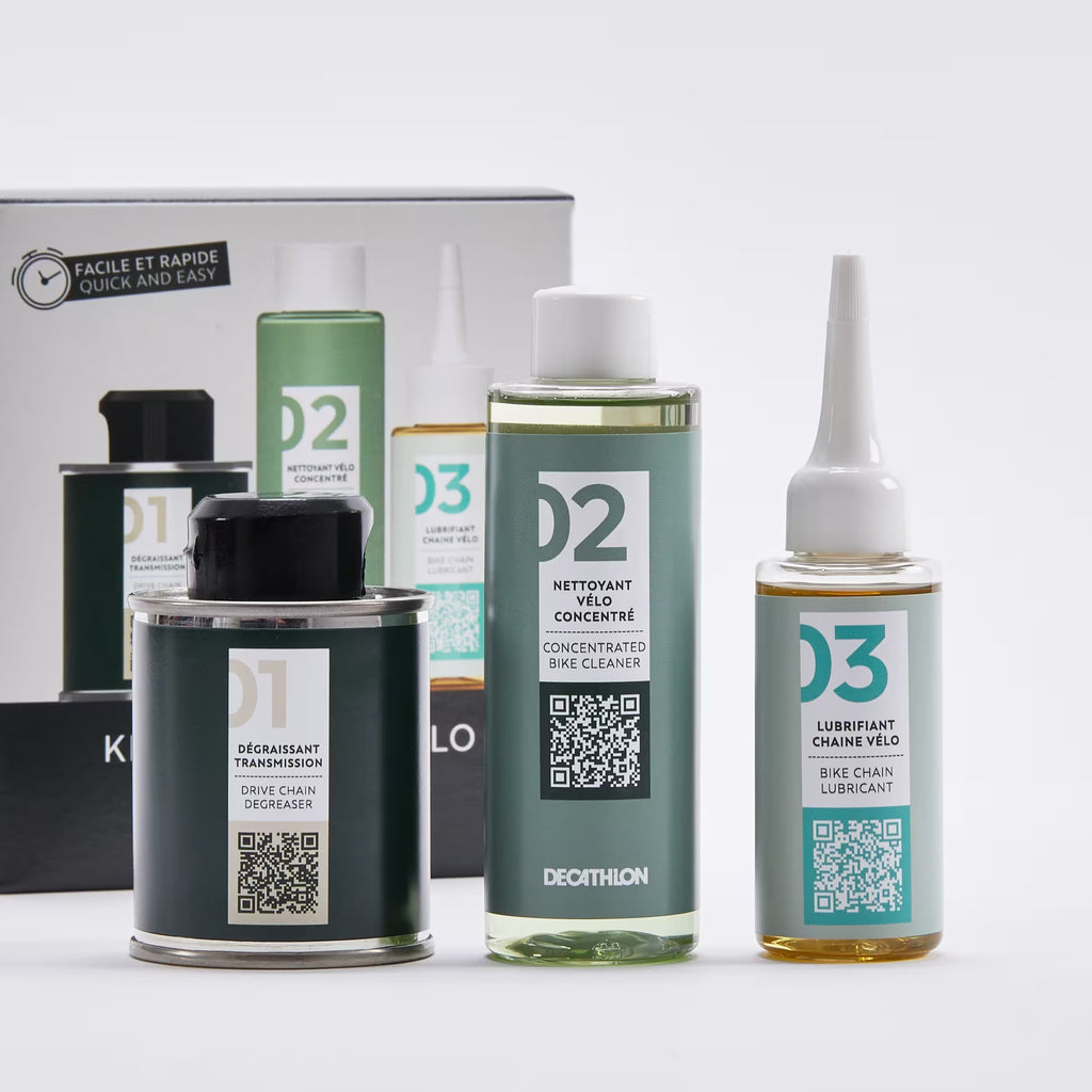 DECATHLON Bike Maintenance and Cleaning Kit