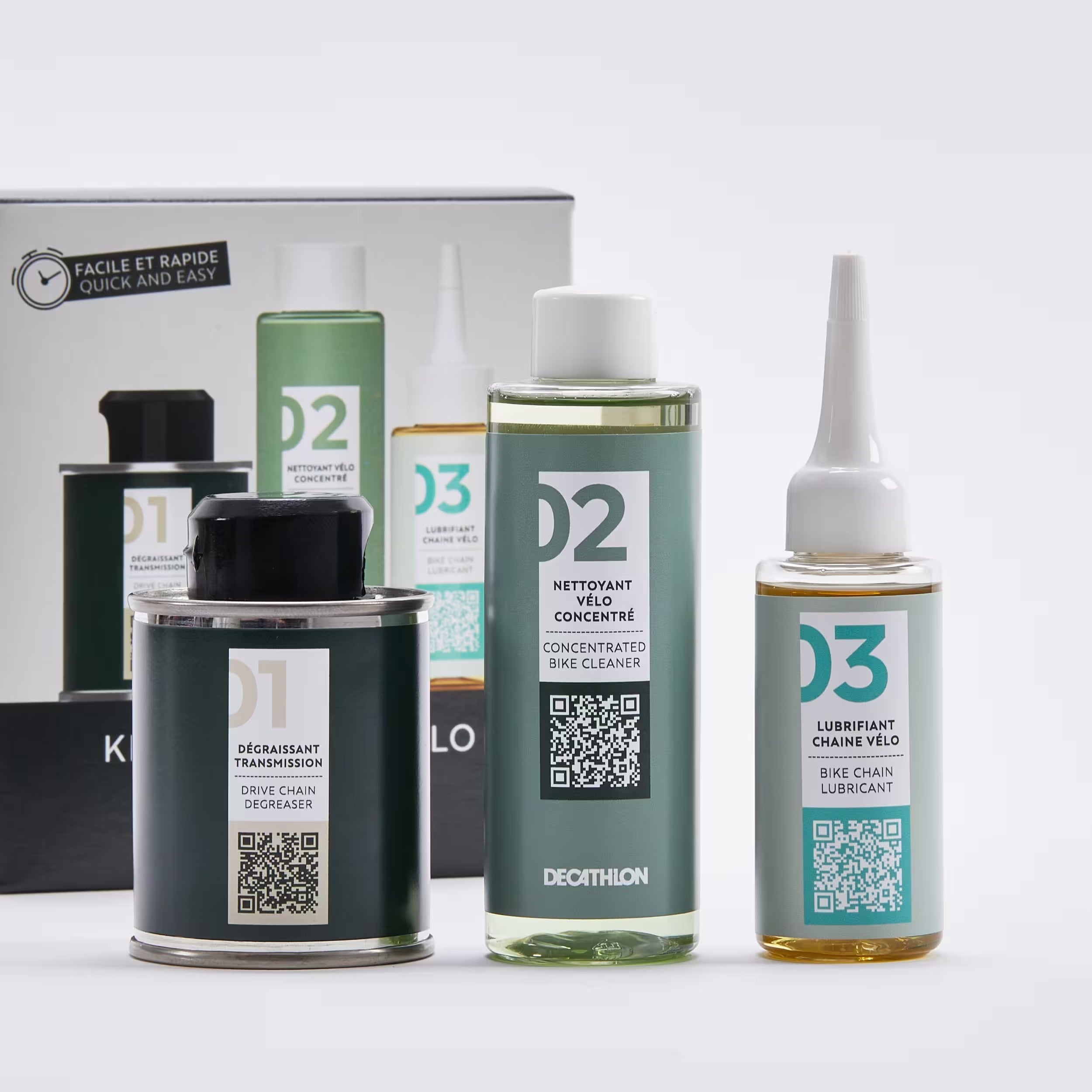 DECATHLON Bike Maintenance and Cleaning Kit