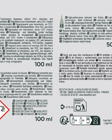 Bike Maintenance and Cleaning Kit