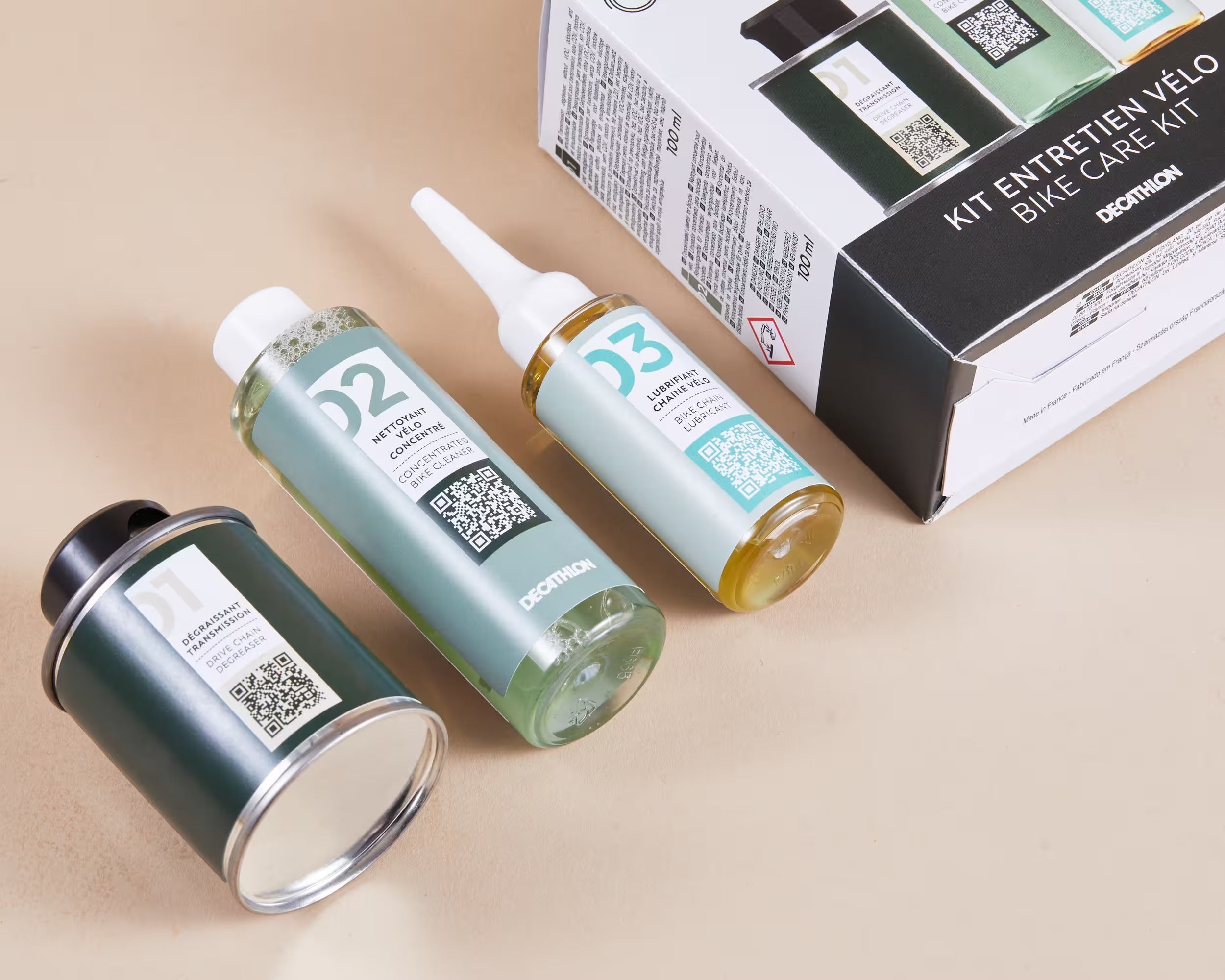 DECATHLON Bike Maintenance and Cleaning Kit